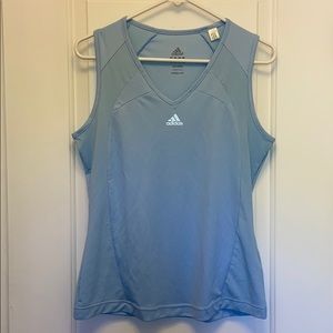 NWOT blue adidas exercise tank